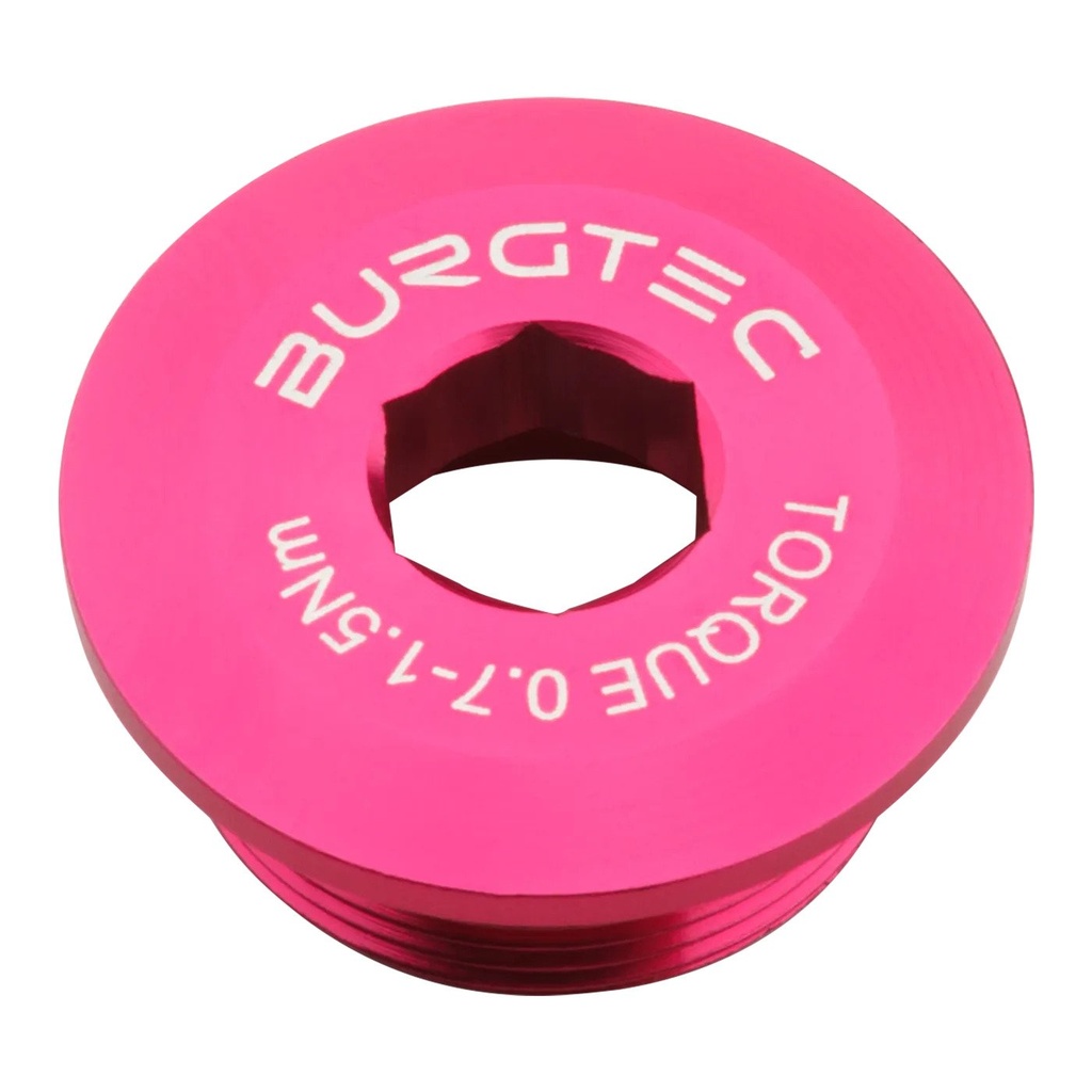 Burgtec - Shimano Crank Bolt - Toxic Barbie Pink