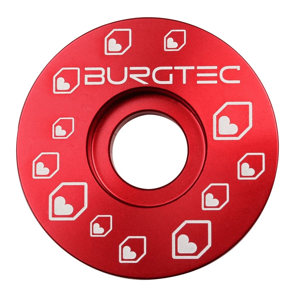 Burgtec - Tapa de potencia - Race Red