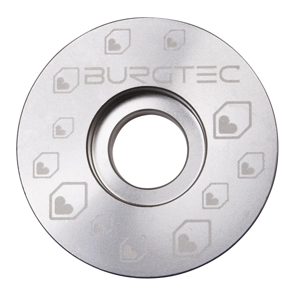 Burgtec - Tapa de potencia - Rhodium Silver