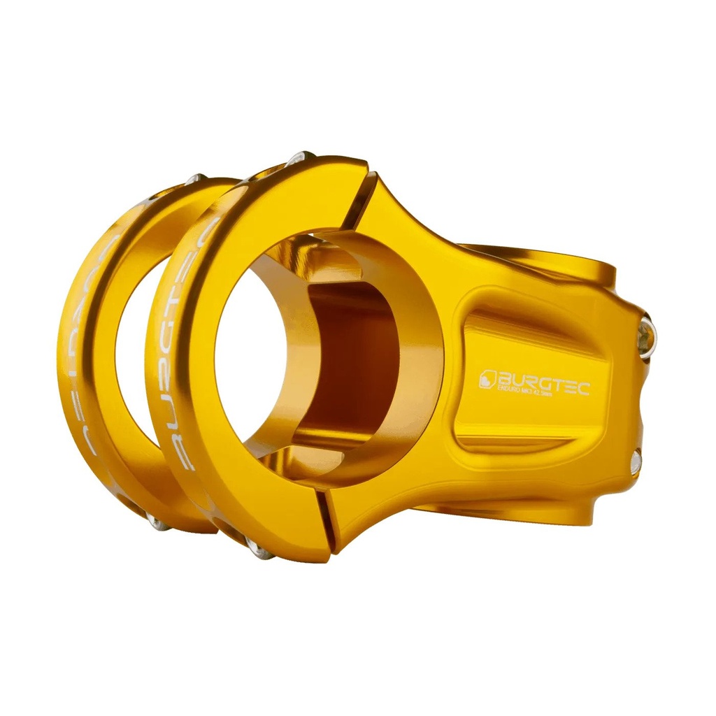 Burgtec - Enduro MK3 Stem - 35 Clamp - 50mm Reach- Burgtec Bullion Gold