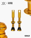 Peatys - Valvulas Peatys x Chris King-Gold