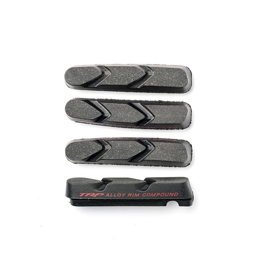 [PDRD1000] TRP - Black alloy rim road pads, set of 4