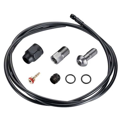 [ABOT000127] TRP -  5.5mm Banjo Hose Kit 2000mm Black