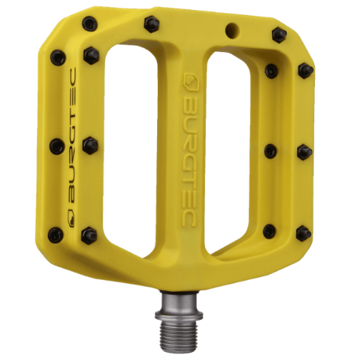 [1508] Burgtec - MK4 Composite Pedals - Electric Yellow