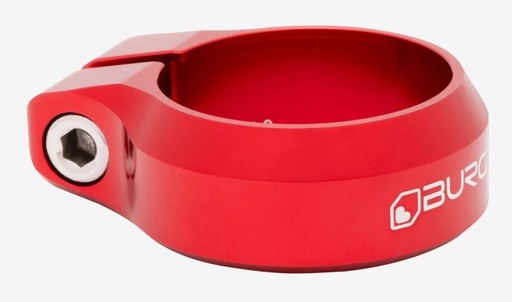 [10552] Burgtec - Seat Clamp - 38.6mm Diameter - Race Red