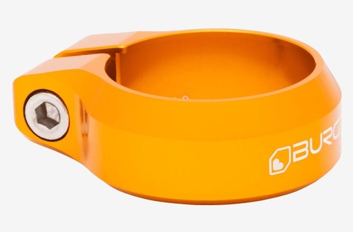 [10556] Burgtec - Seat Clamp - 38.6mm Diameter - Iron Bro Orange