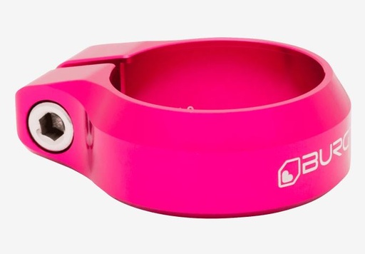 [10559] Burgtec - Seat Clamp - 38.6mm Diameter - Toxic Barbie Pink