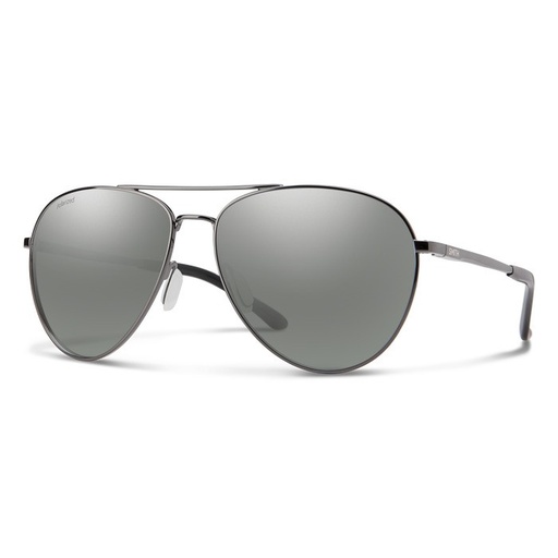 [204062KJ160XN] SMITH - Layback - Gunmetal Polarized Platinum Chromapop
