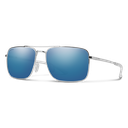 SMITH - Outcome - Silver + Blue Mirror Polarized Chromapop