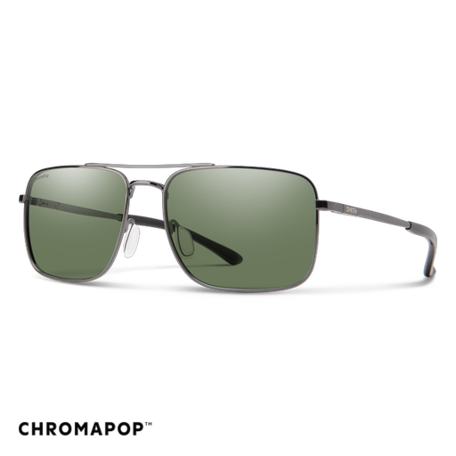 [204061KJ159L7] SMITH - Outcome - Gunmetal + Chromapop Polarized Gray Green Lens