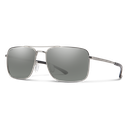 SMITH - Outcome - Matte Sliver + Polarized Platinum Mirror Lens