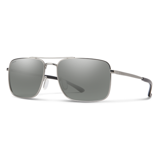 [204061CTL59XN] SMITH - Outcome - Matte Sliver + Polarized Platinum Mirror Lens