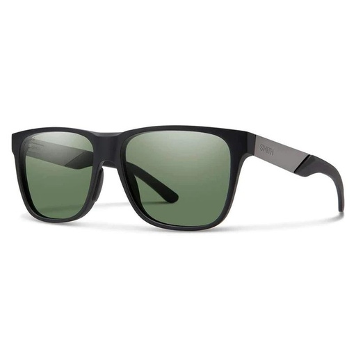 [201906TI756L7] SMITH - Lowdown Steel - Mate Black Ruthenium + Chromapop Polarized Gray Green Lens
