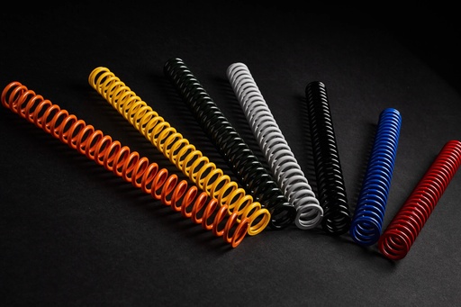 [V2-ASY-86-0045] Push - 140mm-170mm ACS3 Spring Assembly: 45Ib/in (BLUE) [FOX]