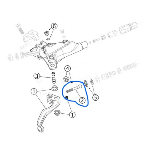 [PASL4040] TRP - Slate T4 2018+ Pushrod