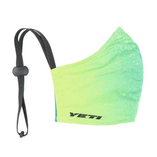 [200094135] Yeti -  Yeti Face Mask Lime/Blast SM/MD