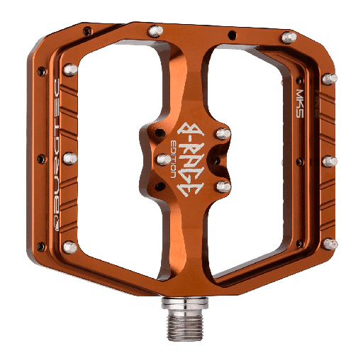 [1705] Burgtec - Penthouse Flat MK5 B-Rage Edition Pedals - Kash Bronze