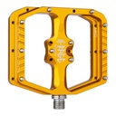 Burgtec - Penthouse Flat MK5 B-Rage Edition Pedals - Burgtec Bullion Gold