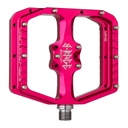 Burgtec - Penthouse Flat MK5 B-Rage Edition Pedals - Toxic Barbie Pink