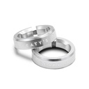 Peatys - Monarch Grip Lock Ring-Silver