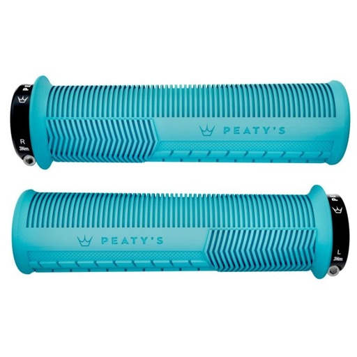 [PGM-MSH-THK-TRQ] Peatys - Monarch Grip-Mushroom-Grueso (32-34mm) - Turquoise