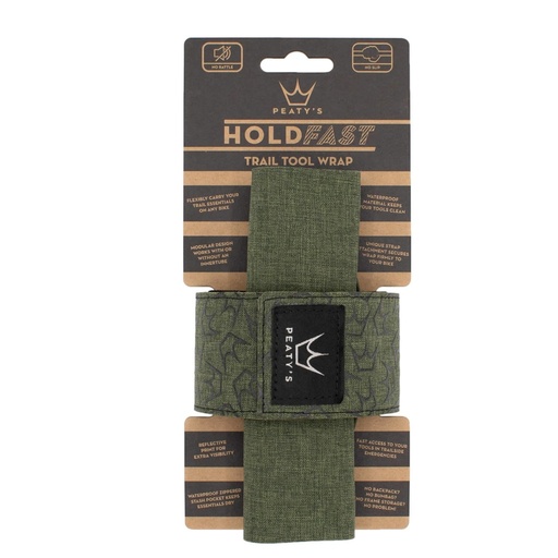 [PHF-TTW-MSS] Peatys - HoldFast Trail Tool Wrap - Moss Green