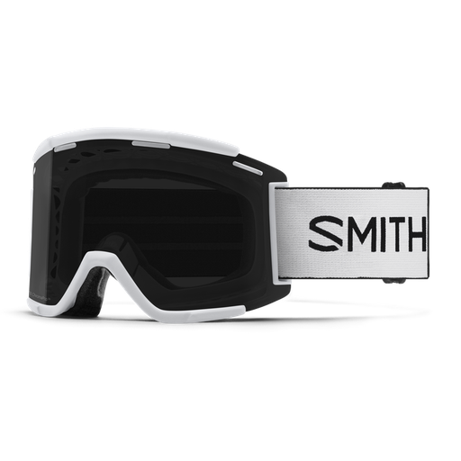 [M0084234R994Y] SMITH - Squad XL MTB - White + ChromaPop Sun Black Lens