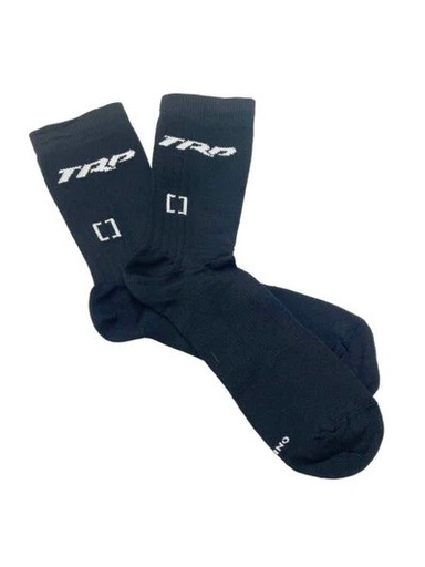 [APSX1016] TRP - Memory Pilot TRP Logo Black 8" Socks, Pair