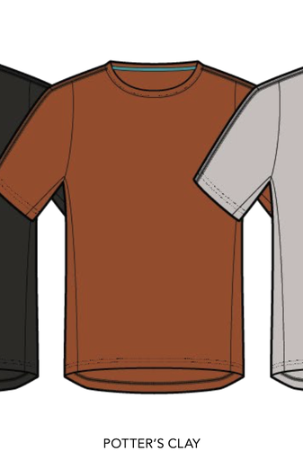 [W25TMLG0008] Yeti Cycles - TOLLAND S/S JERSEY PT CLAY LG