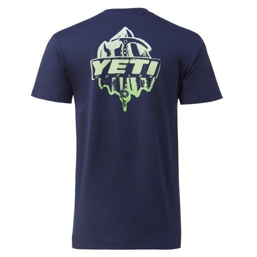 [W23CMSM0071] Yeti Cycles - HEADER TEE MIDNIGHT BLUE SM