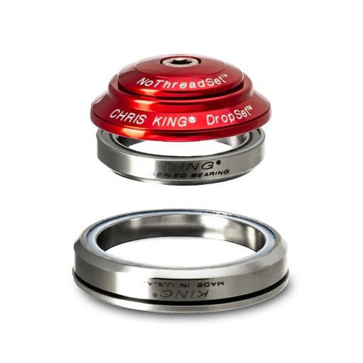 [CBR1] Chris King- Headset IS-DropSet 3-41/52-36°-Red