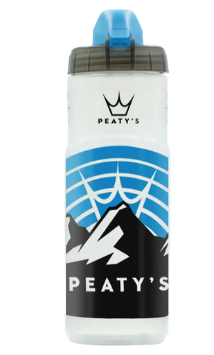 [PBTL-RZE-CLR-600-12] Peatys - Fidlock Lockin Bottle - 600ml - Sunrise/Clear