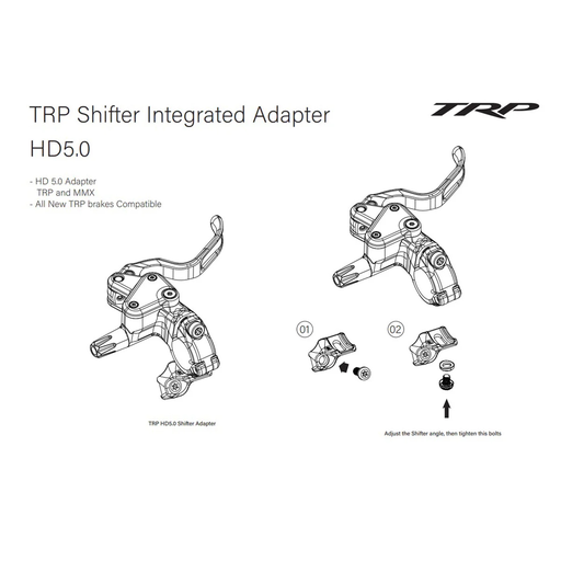 [ABOT001151] TRP - HD5.0 Shifter Adapter for EVO PRO - LH