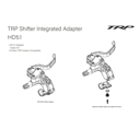 TRP - HD5.1 Shifter Adapter for EVO PRO and EVO X to I-Spec EV Shifter LH
