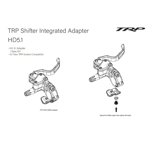 [ABOT001153] TRP - HD5.1 Shifter Adapter for EVO PRO and EVO X to I-Spec EV Shifter LH