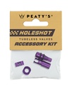 Peatys - Kit de Accesorios Peatys Holeshot Fast Flow - Violet