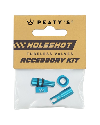 [PTV-HFF-ACCS-TRQ-12] Peatys - Kit de Accesorios Peatys Holeshot Fast Flow - Turquoise