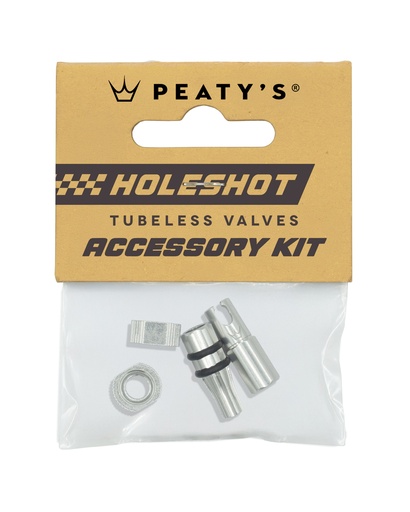 [PTV-HFF-ACCS-SIL-12] Peatys - Kit de Accesorios Peatys Holeshot Fast Flow - Silver