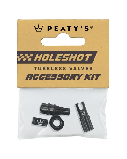 [PTV-HFF-ACCS-BLK-12] Peatys - Kit de Accesorios Peatys Holeshot Fast Flow - Black