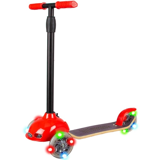 [10003662] NutCase - 3 Wheel Scooter - Red