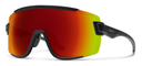 SMITH - Wildcat - Matte Black | ChromaPop Red Mirror