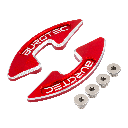 BURGTEC - Chainring Bash Guard Pair - Race Red