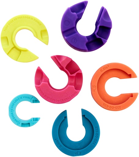 [803-01-725] Fox Shox - Volume Spacers - Float X Air, 2022, Assorted Kit