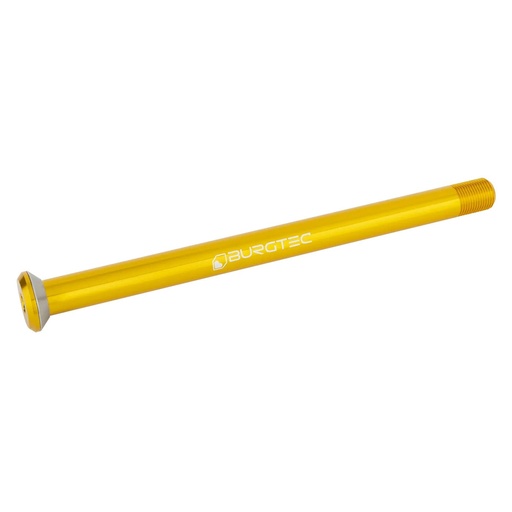 [9758] Burgtec - Specialized 175.5mm Rear Axle - Burgtec Bullion Gold