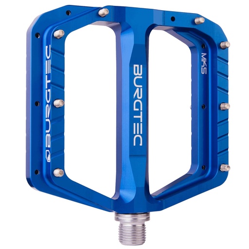 [1603] Burgtec - Penthouse Flat MK5 Pedals - Deep Blue