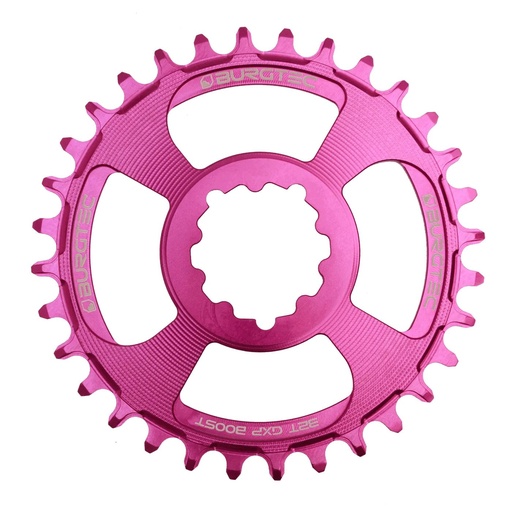 [8276] Burgtec - Sram Boost 3mm Offset Thick Thin Chainring - 34T - Purple Rain