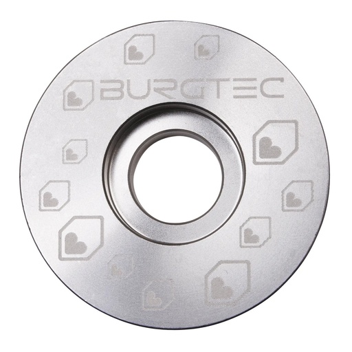 [9307] Burgtec - Tapa de potencia - Rhodium Silver
